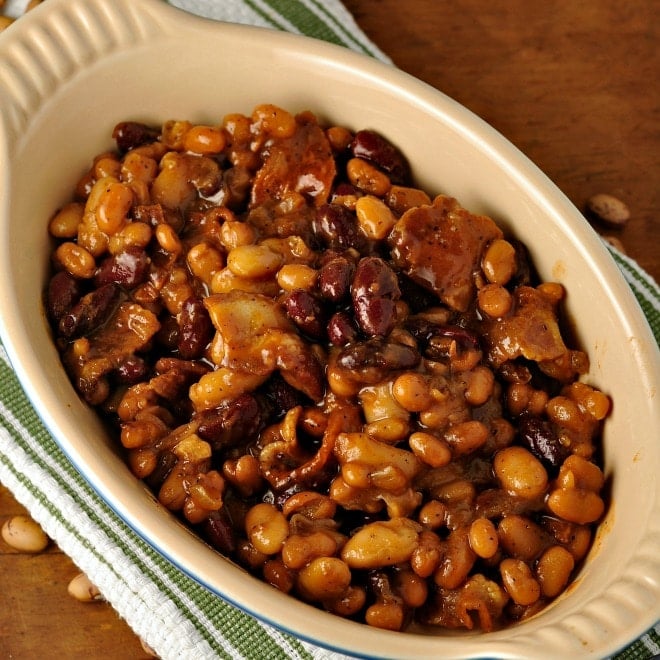 Clays Famous Three Bean Casserole Loaves and Dishes