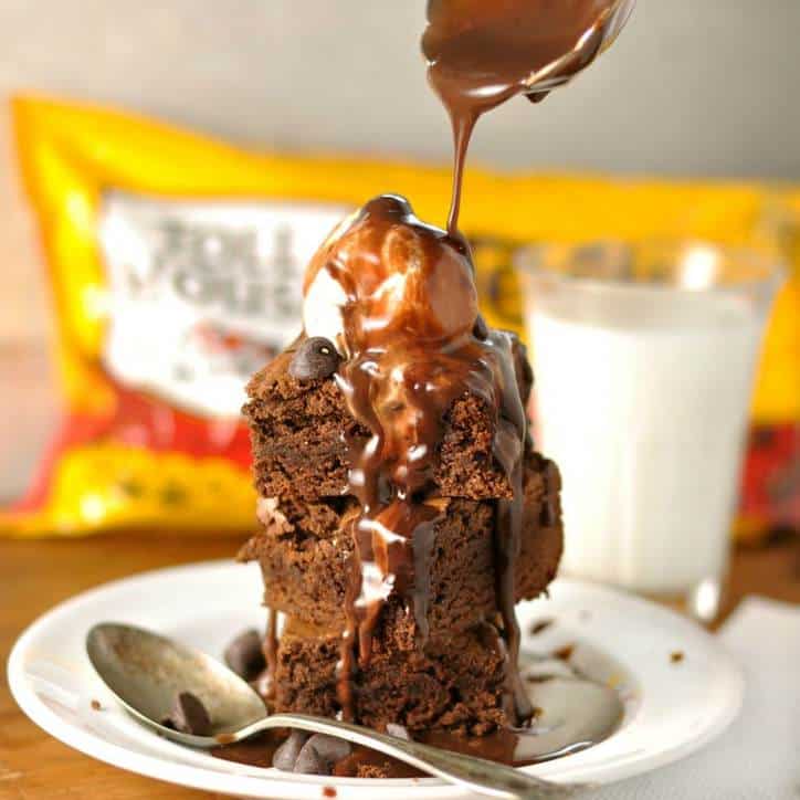 Triple Chocolate Mocha Brownie Nestle Toll House Recipe Loaves and Dishes