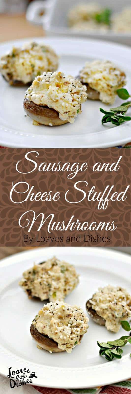 These Sausage and Cheese Stuffed Mushrooms are the perfect appetizer for Game Day or for any time that guests are visiting. It is easy to prepare and enjoyed by everyone. Give it a try today!