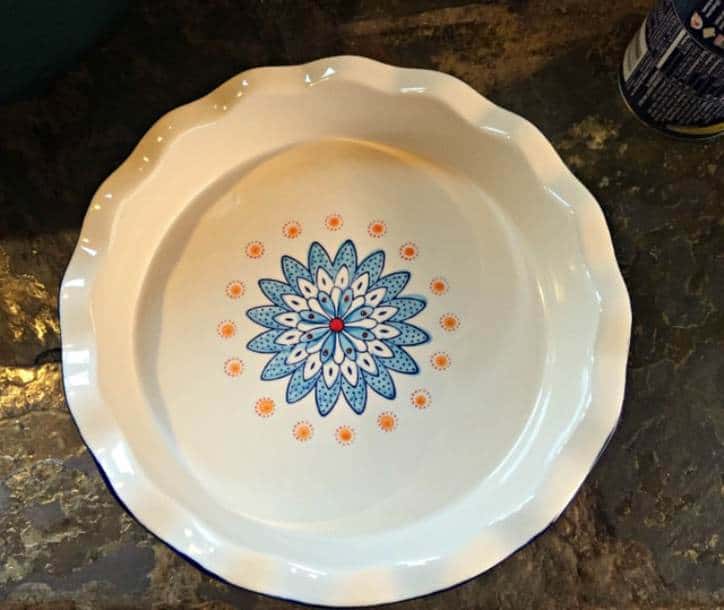 plain pie plate