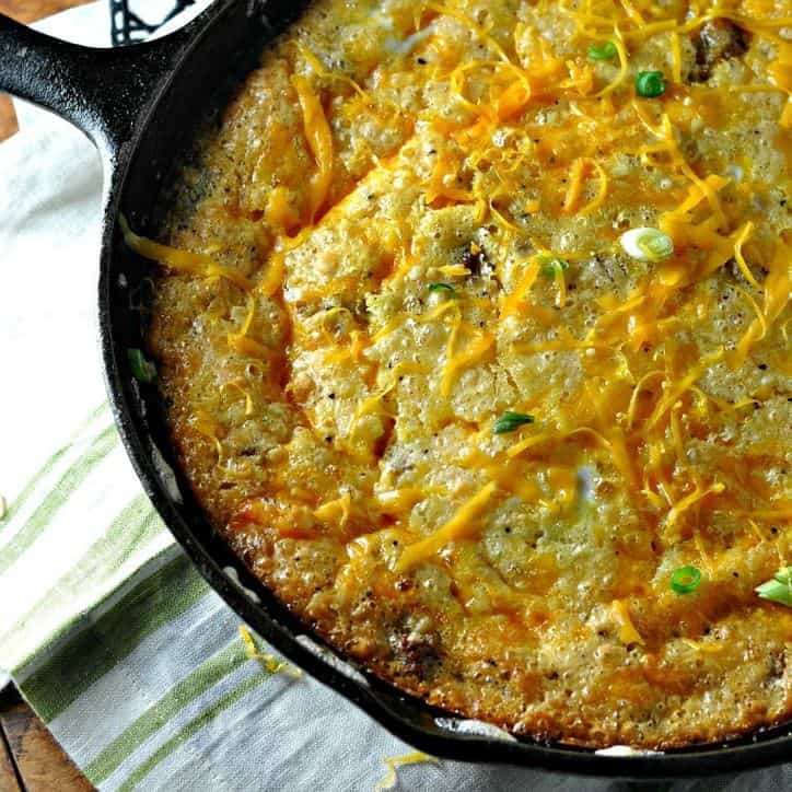 Easy Breakfast Casserole www.loavesanddishes.net