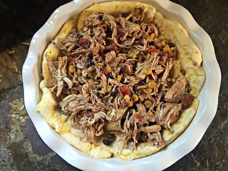 Add 2 Cups of Crockpot chicken chili