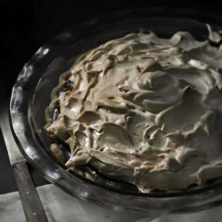 Old Fashion Butterscotch Pie www.loavesanddishes.net