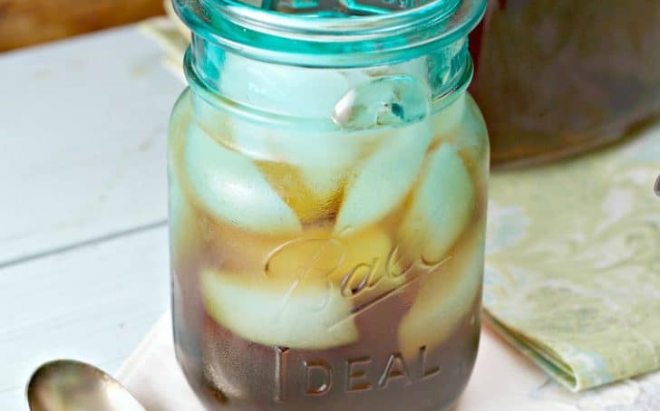 A photo of The Secret to Perfect Southern Sweet Tea from the side