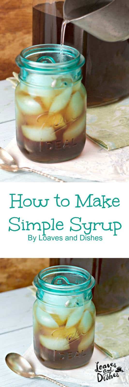 Easy instructions for saving money by making your own simple syrup. Exactly one step more than boiling water. Cheap. Easy. Do it yourself. make your own. . Great for sweet cocktails, beverages, moist cake, sugared candies and MORE