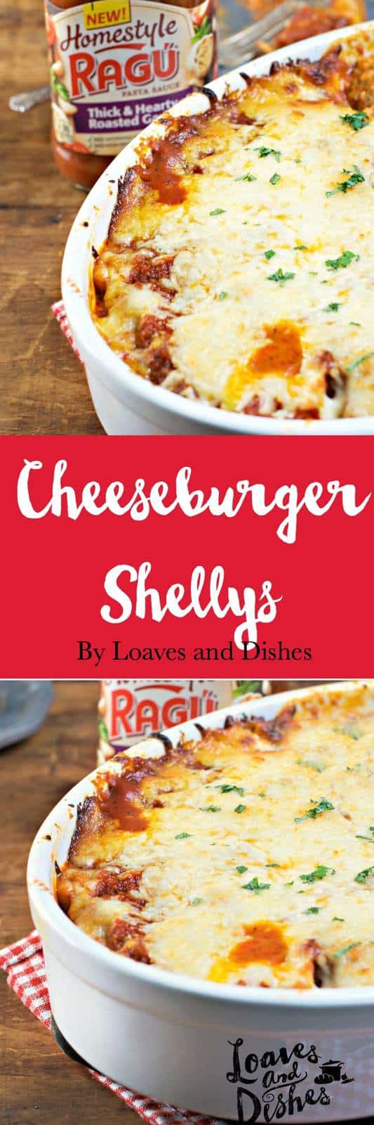 Cheeseburger Shellys are EASY, SUPER TASTY and READY for the oven in 30 mins. All you will hear is the fork scraping across the plate - because everyone will be chowing down. Stuffed Shells, Cheese Stuffed Shells, Baked Pasta and Cheese. EASY!