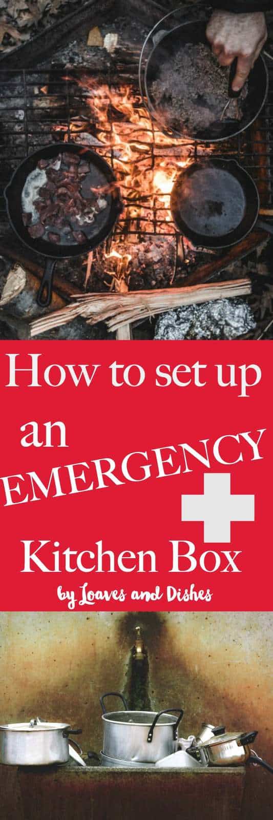 Emergency food cooking and cases are important in the event of a disaster, storm outage of electrical outage. You'll be miles ahead if you are ready with this emergency preparedness guide for your kitchen and free printable.