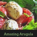 Amazing Arugula Caprese Salad