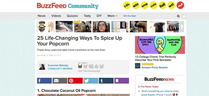 Buzzfeed Article