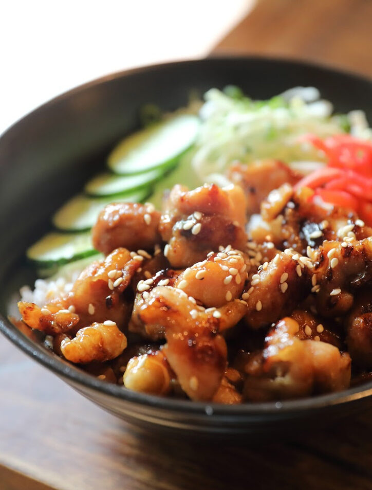 easy teriyaki chicken recipe with cucumber