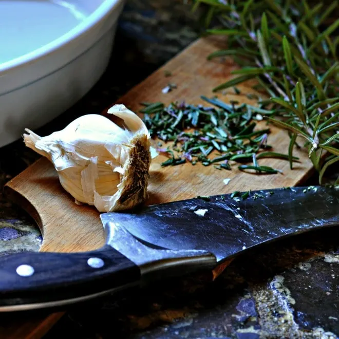 Rosemary Bacon Wrapped Pork Loin @loavesanddishes.net