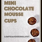 mini mousse cups