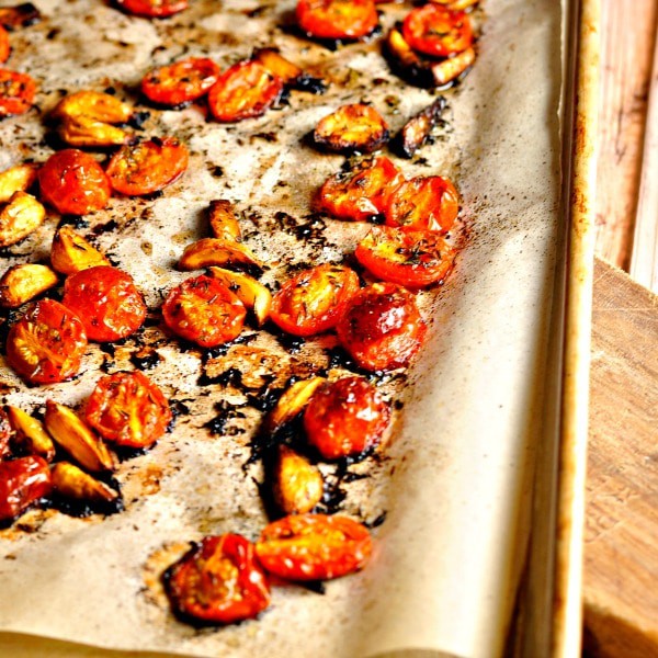 Roasted Tomato and Garlic Quiche • Loaves and Dishes