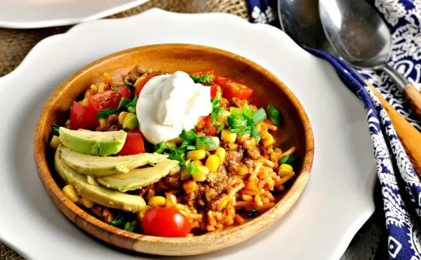 Southwest Corn Sauce @loavesanddishes.net