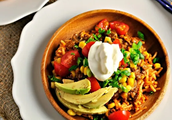 Southwest Corn Sauce @loavesanddishes.net