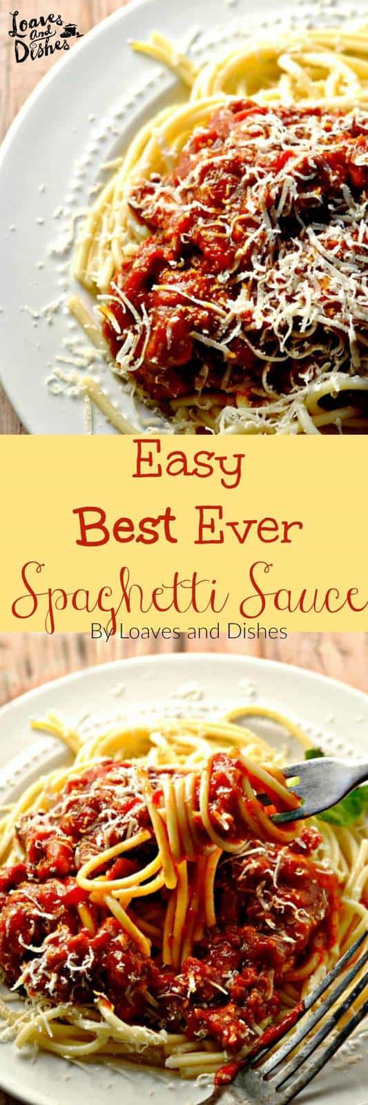 Easy Best Ever Spaghetti Sauce is so delicious and easy to make from scratch! You might not ever want canned sauce again! Take a minute and make this sauce from scratch! Easy homemade Spaghetti Sauce