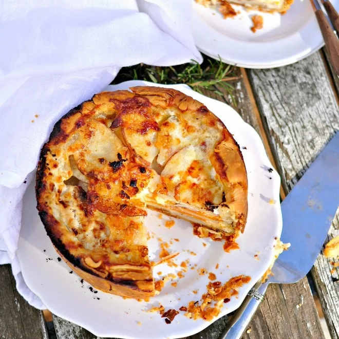 Root Vegetable Rosemary Gratin