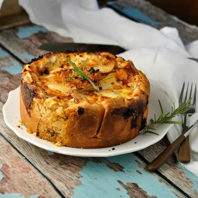 Root Vegetable Rosemary Gratin