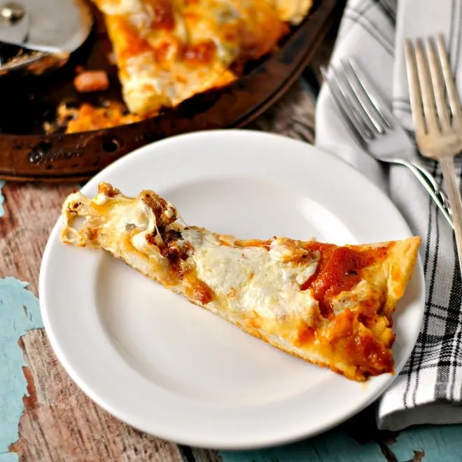 Snow Day Pizza @loavesanddishes.net