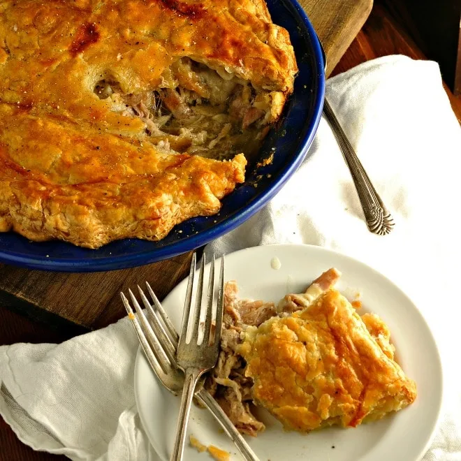 Chicken Pie and Puff Pastry @loavesanddishes.net