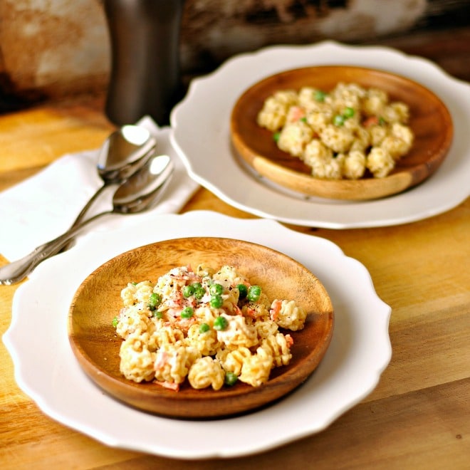 Creamy Ranch Pasta Salad @loavesanddishes.net