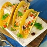 Easy Crockpot Taco Chicken @loavesanddishes.net