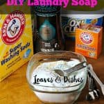 How to make your own terrific laundry soap. This post gives you all of the ingredients and how to's so that you'll be on your way to making your own terrific laundry soap #DIYlaundrysoap #DIYsoap #makeyourown