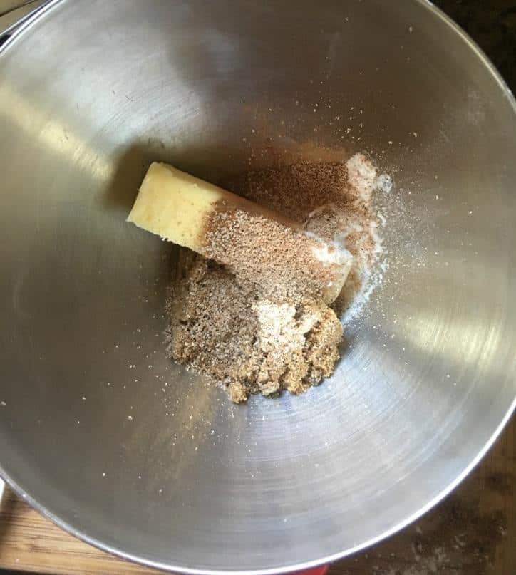 A photo of the ingredients for the filling