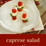Caprese Salad Appetizers
