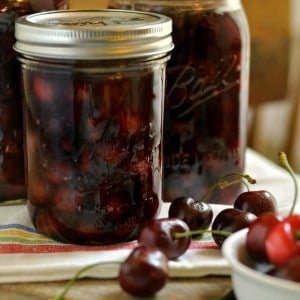 how to make and can cherry pie filling @loavesanddishes.net