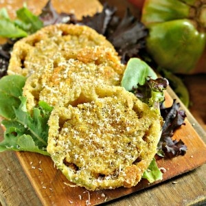 fried green tomato @loavesanddishes.net