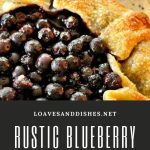 Rustic Blueberry Galette