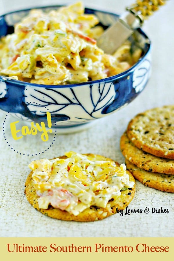 Easy Recipe for homemade southern pimento cheese. Just like something the pioneer woman or paula deen would make! Picture instructions to use for a pimento cheese sandwich or pimento cheese dip, either one. #pimentocheese, #howtomakepimentocheese, #homemadepimentocheese #cheese, #easypimentocheese