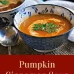 Pumpkin Cinnamon Soup