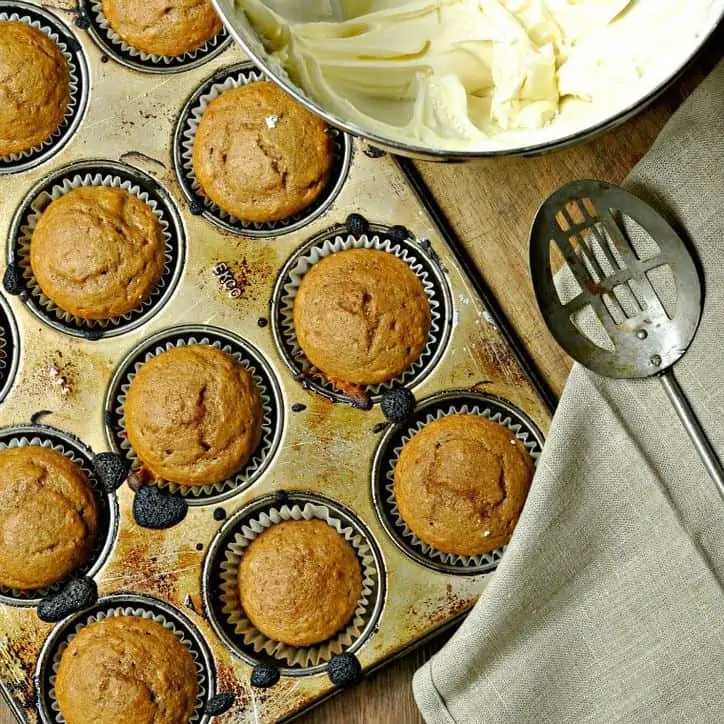 Pumpkin Snicker doodle Cupcakes