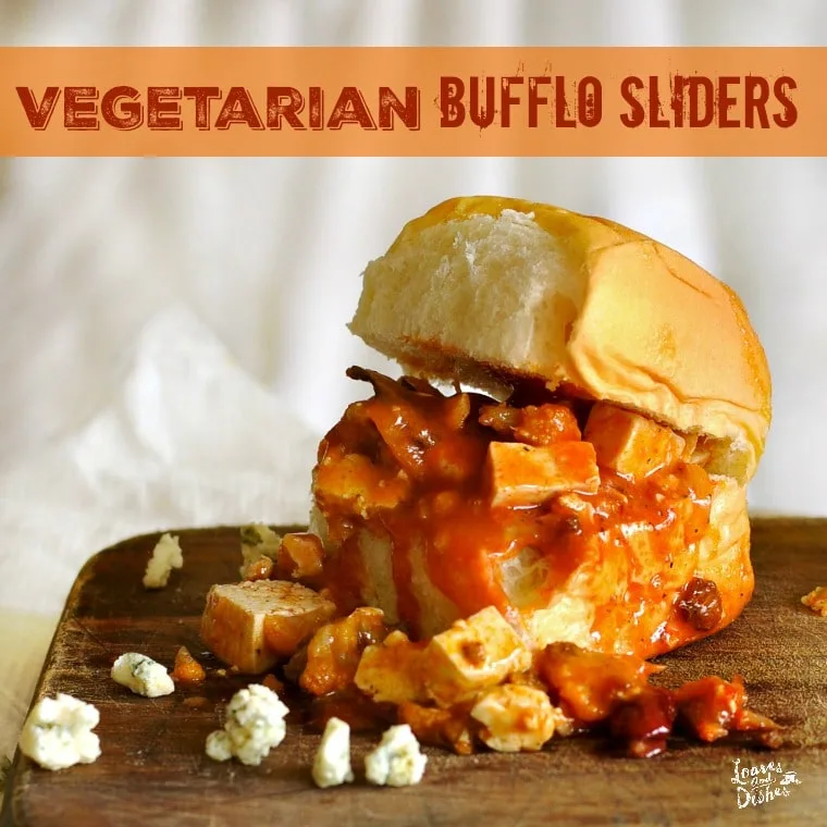 Vegetarian Buffalo Sliders and some musings on "the last time" and Birds Eye Flavor Full