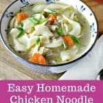 Easy Homemade Chicken Noodle Soup