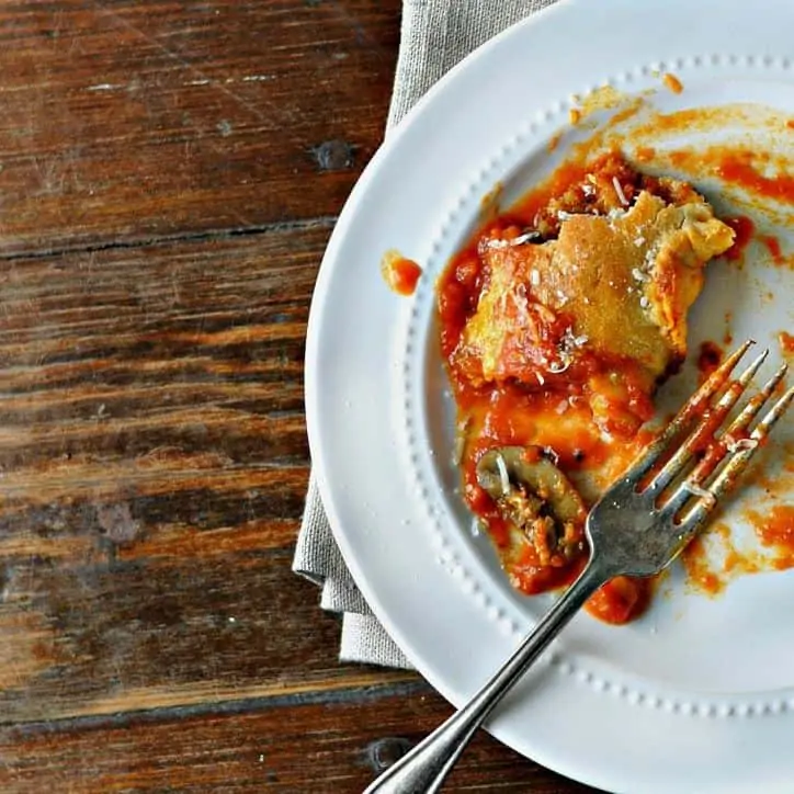 Mushroom Bacon Calzone