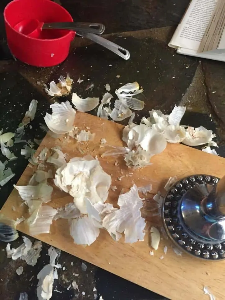 Smashing the Garlic