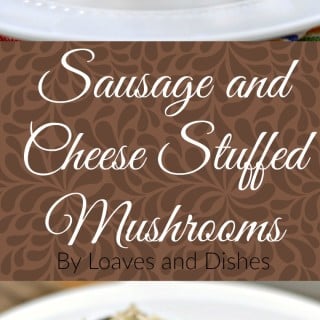 These Sausage and Cheese Stuffed Mushrooms are the perfect appetizer for Game Day or for any time that guests are visiting. It is easy to prepare and enjoyed by everyone. Give it a try today!