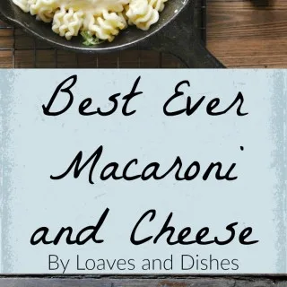 This is the BEST Macaroni and Cheese Ever - says my kids. Perfect for children and adults Mac and Cheese. Requested every time. Easy and Excellent.