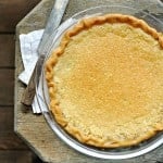 Vinegar Pie www.loavesanddishes.net