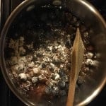 blueberry cobbler mix in a bowl