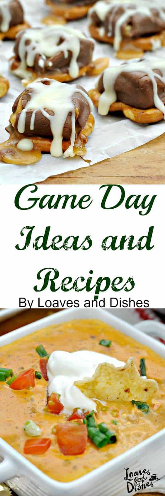 The Perfect Game Day Ideas and Recipes - great candy, luscious dip! So easy it makes game day a joy! #ad. Also enter to win!