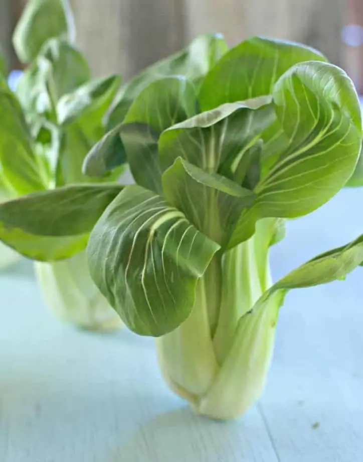 Garlic Bacon Bok Choy