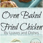 Simple Easy Weeknight Recipe for Oven Baked Fried Chicken with the perfect spicy kick. Kids and Adults love it! Just throw it in the oven and wait for dinner to be ready. Healthy alternative to Deep Fried Chicken