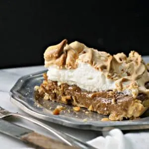 Old Fashion Butterscotch Pie www.loavesanddishes.net