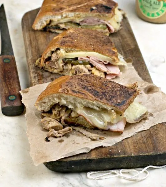 Slow Cooked Crock Pot Cuban Sandwich