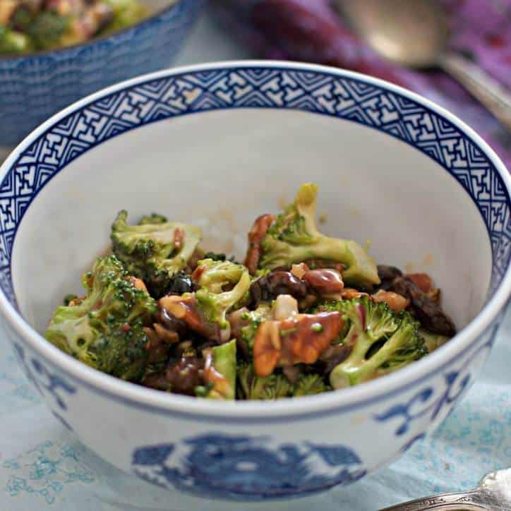 Old Time Broccoli Opposite Salad