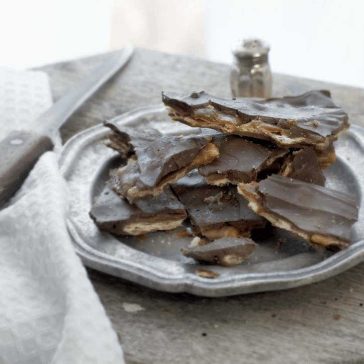 Blissful Salted Chocolate Bark That Will Make You Smile